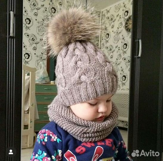 Вязаная шапка