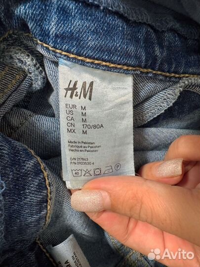 Джинсы для беременных hm 44-46