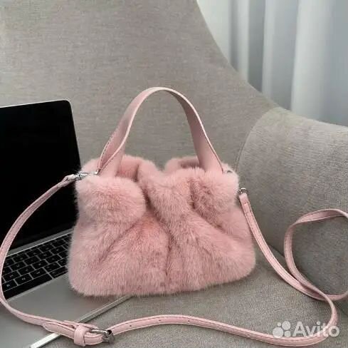 Сумка женская меховая