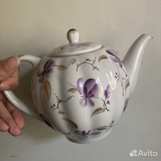 Чайник заварочный фарфоровый лфз СССР