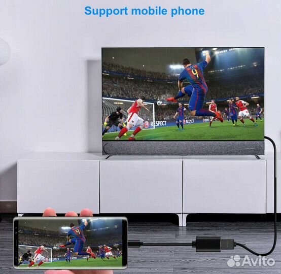 Переходник с Type C на Dysplay Port 4K 60Гц