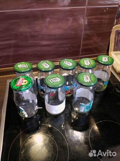 Банки стеклянные с крышкой