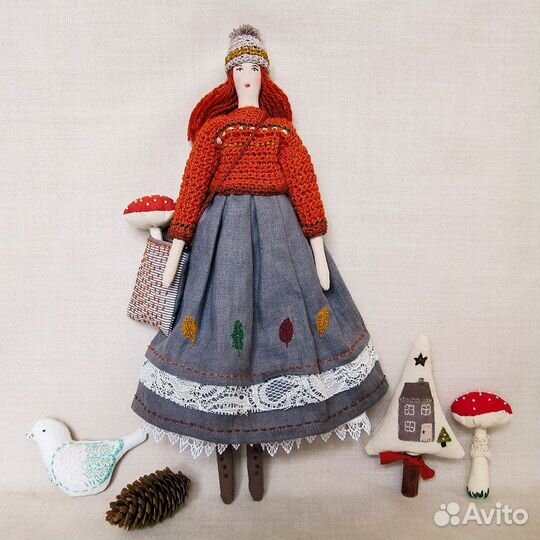 Кукла Тильда ручной работы