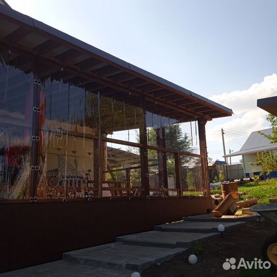 Мягкие окна для веранды