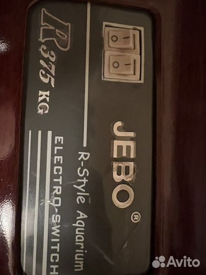 Аквариум jebo r375 с тумбой