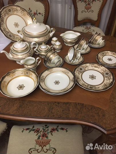 Сервиз чайный и обеденный на 6 перс.Германия,новый