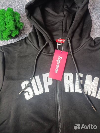 Зип худи supreme