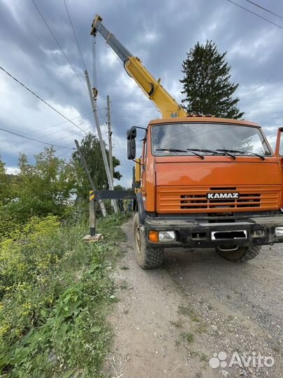 Услуги крана манипулятора, ямобур, автовышка