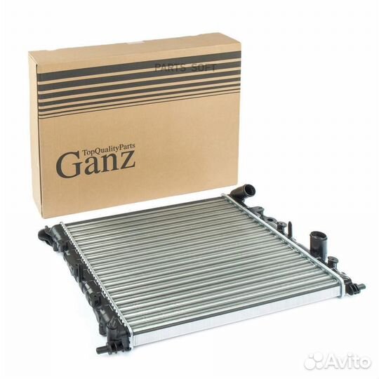 Радиатор основной renault Logan 04- 1.4i/1.6i MT