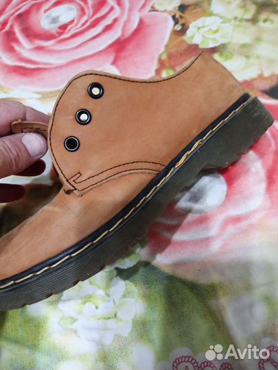 Замшевые полуботинки Демисезонные