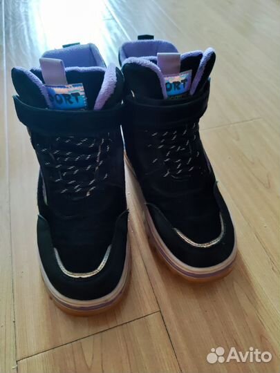 Ботинки зимние для девочки 37 размер