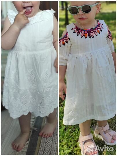 Платья для девочки 74