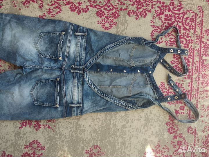 Комбинезон стрейч джинсовый