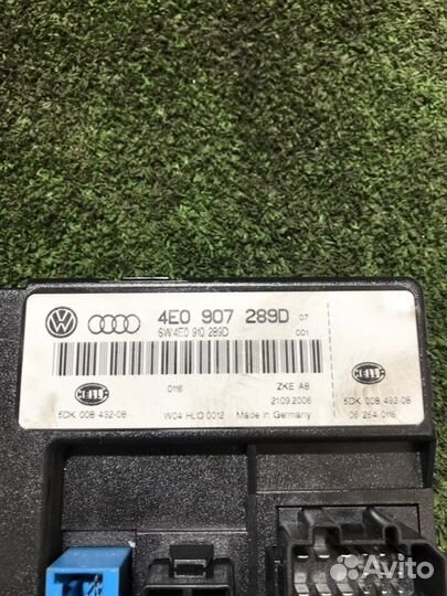 Блок комфорта Audi A8 D3 BVJ 4.2 FSI 2007