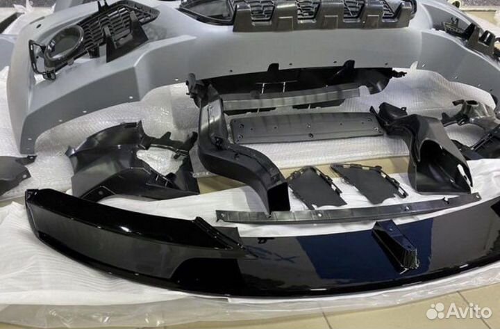 Обвес в круг BMW F30 М пакет бампер пороги