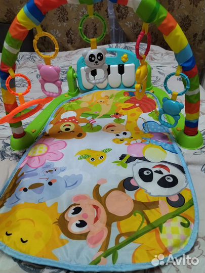 Развивающий коврик с пианино