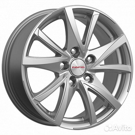 R17 5x100 7J ET38 67,1 K&K Игуана (кс590) дарк пла