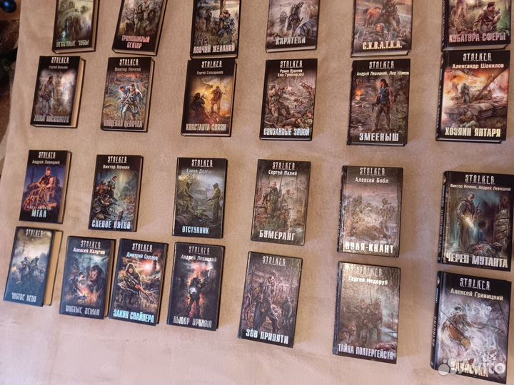 Коллекция книг Сталкер