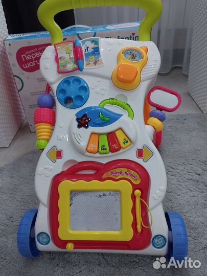 Ходунки каталка 3 в 1 разные 2шт