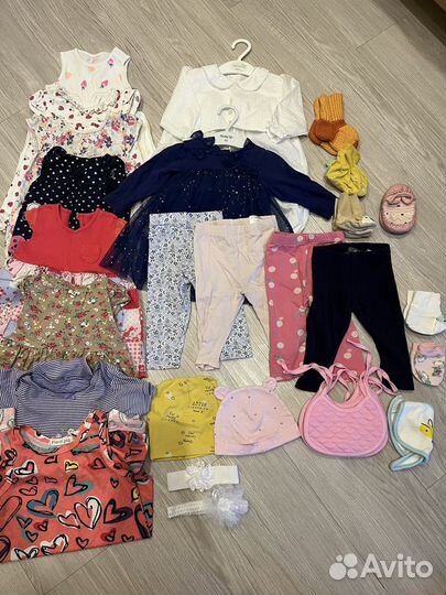 Вещи пакетом на девочку