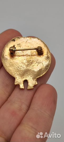 Брошь винтажная 1960-1980-е гг. №28 214 Размер и с