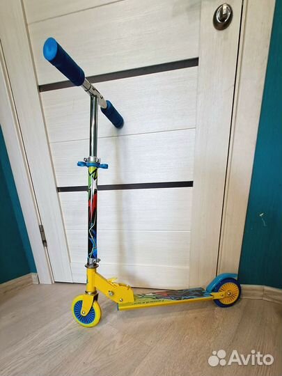 Самокат детский двухколесный бу