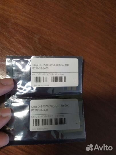 Чип для картриджа принтера OKI B2200\B2400