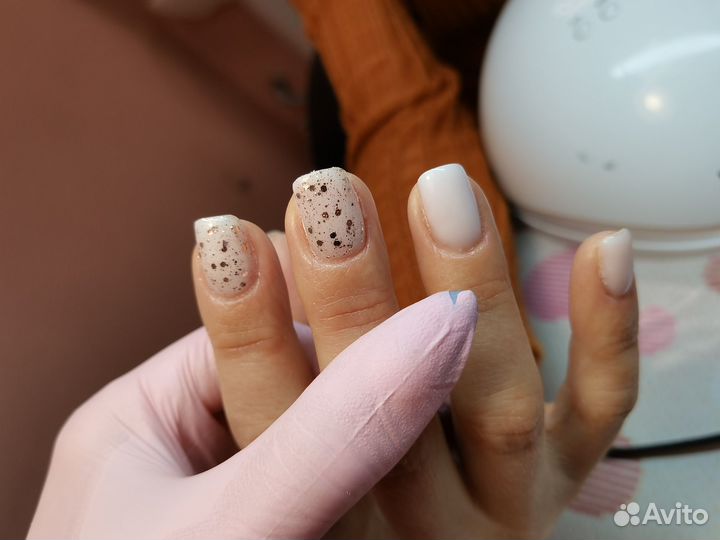 Маникюр с покрытием, Титановые ногти