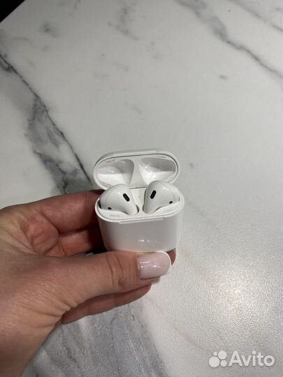 Оригинальные наушники apple AirPods