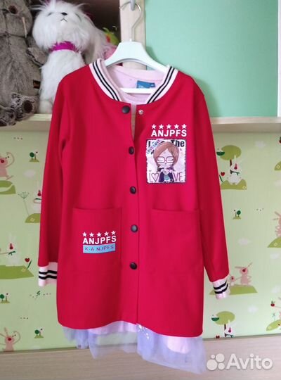 Кардиган для девочки 128