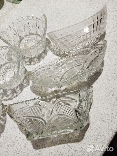 Хрустальная посуда 1980г