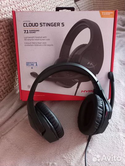 Игровые наушники hyperx cloud stinger s