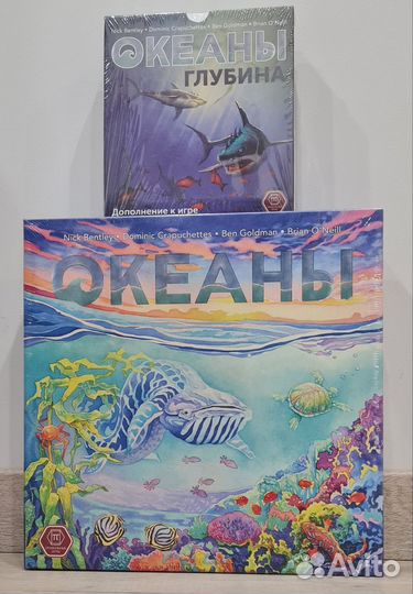 Настольная игра Океаны + Глубина дополнение