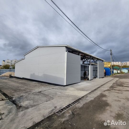 Быстровозводимые сооружения из сэндвич-панелей