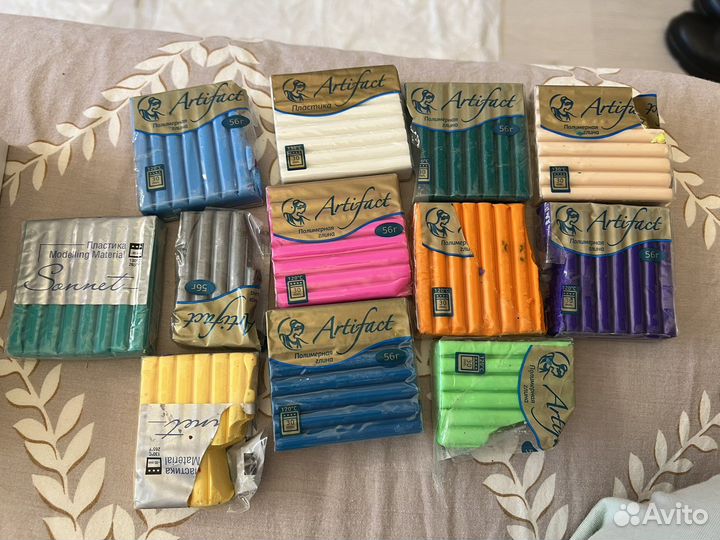 Материалы для лепки из полимерной глины