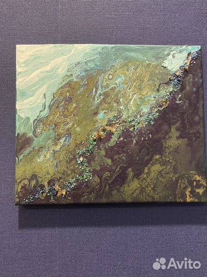 Картина акрилом на холсте