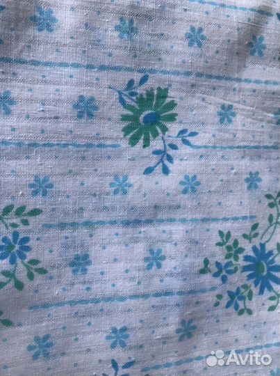 Отрез ткани хлопок СССР