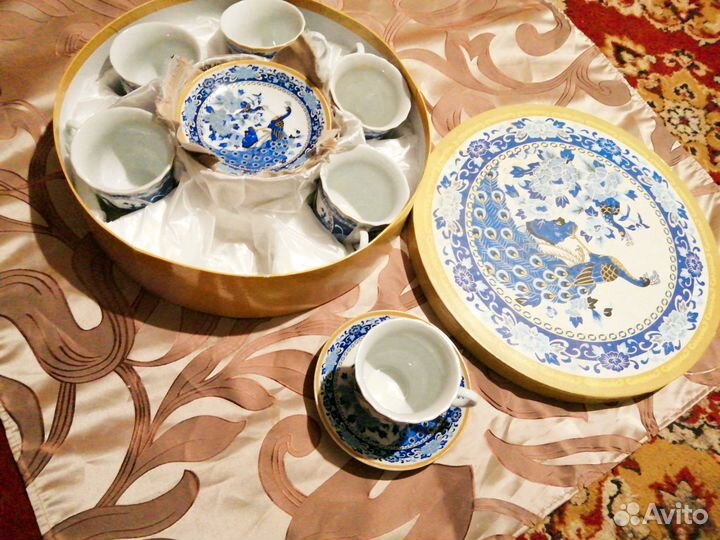 Чайный сервиз 12 предметов на 6 персон новый