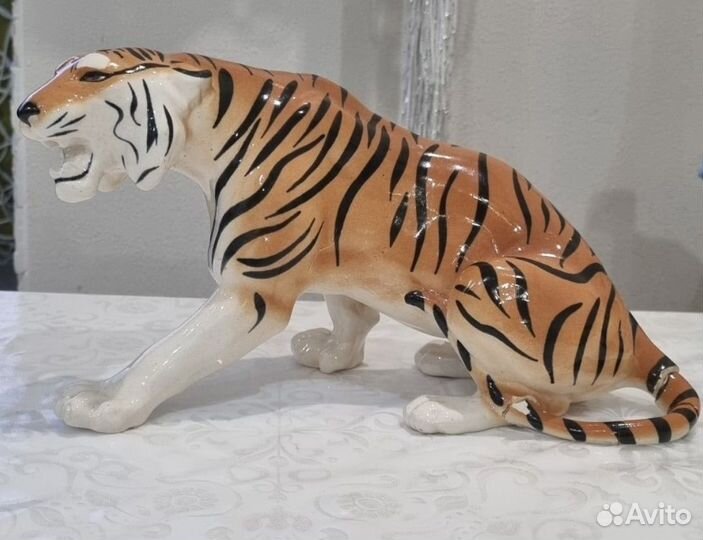 Статуэтка тигр лфз Шерхан. Под реставрацию