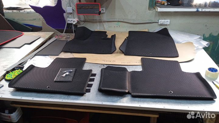 Eva коврики 3D и Ева Эво коврики 3д с бортами