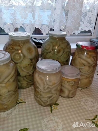 Грузди белые соленые