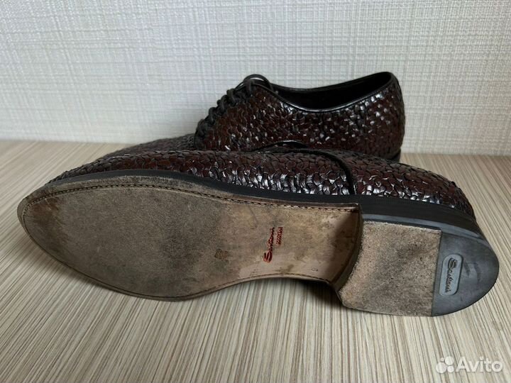 Мужские туфли Santoni 43 р