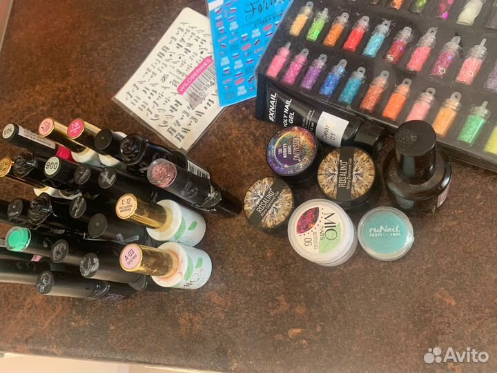 Набор гель лаков бу