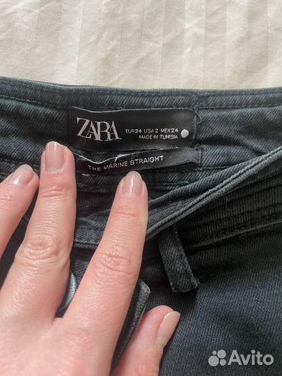 Джинсы zara 34