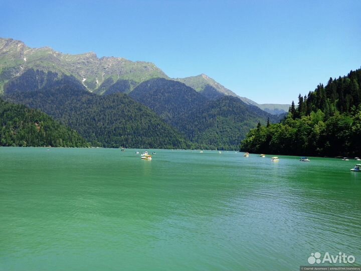 Индивидуальный тур на озеро рица