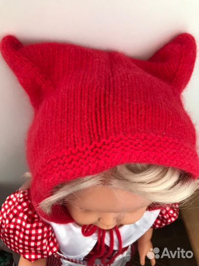 Котошапка красная 52 58