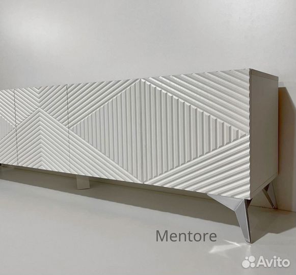 Тумба тв Bravo в белом цвете