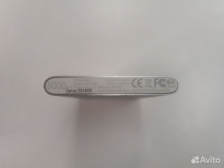 Портативный аккумулятор Xiaomi Mi Power 5000 mAh