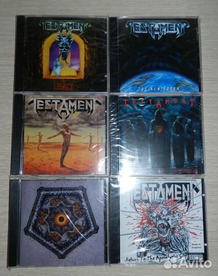 Testament-11 CD (USA, Germany)