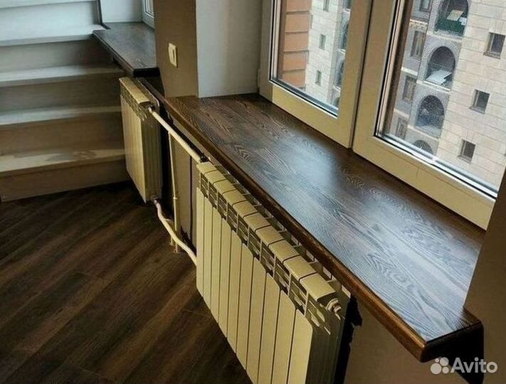 Подоконник из дерева